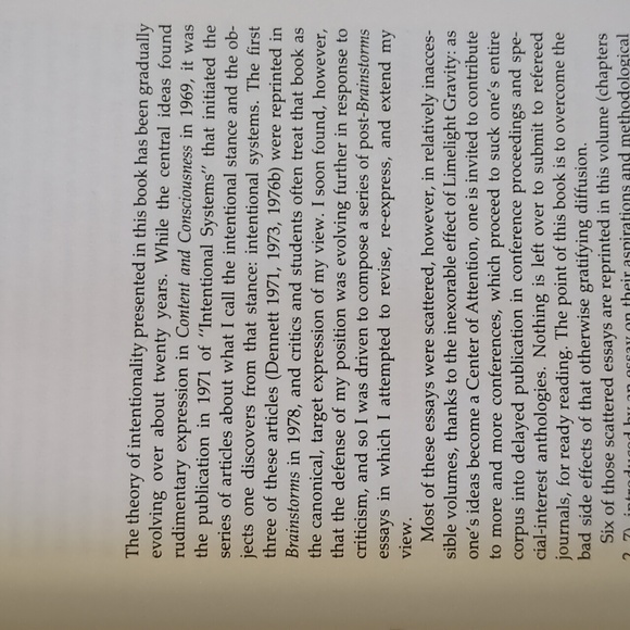 The Intentional Stance - Daniel C. Dennett 1987 - Picture 12 of 12